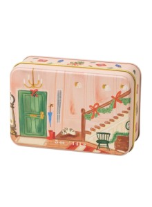 CT0502EU Christmas Tin Candle Paddywax 141g Staircase Wassail 
